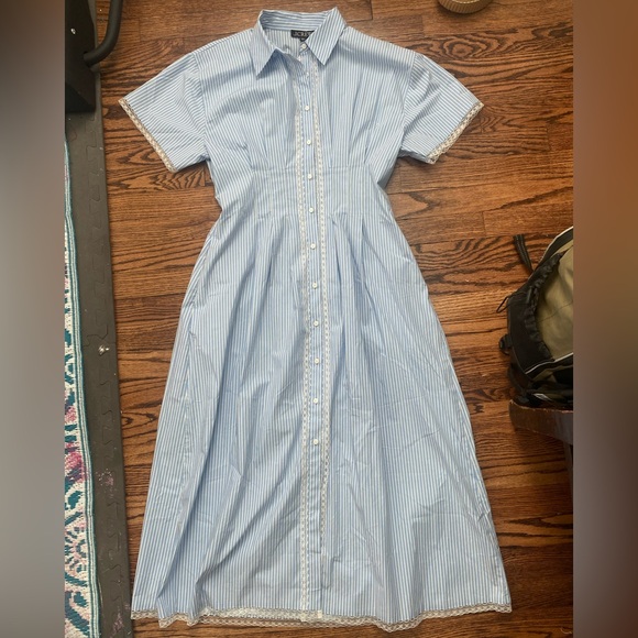J Crew Wren Shirt Dress 10 NWT - Picture 1 of 5